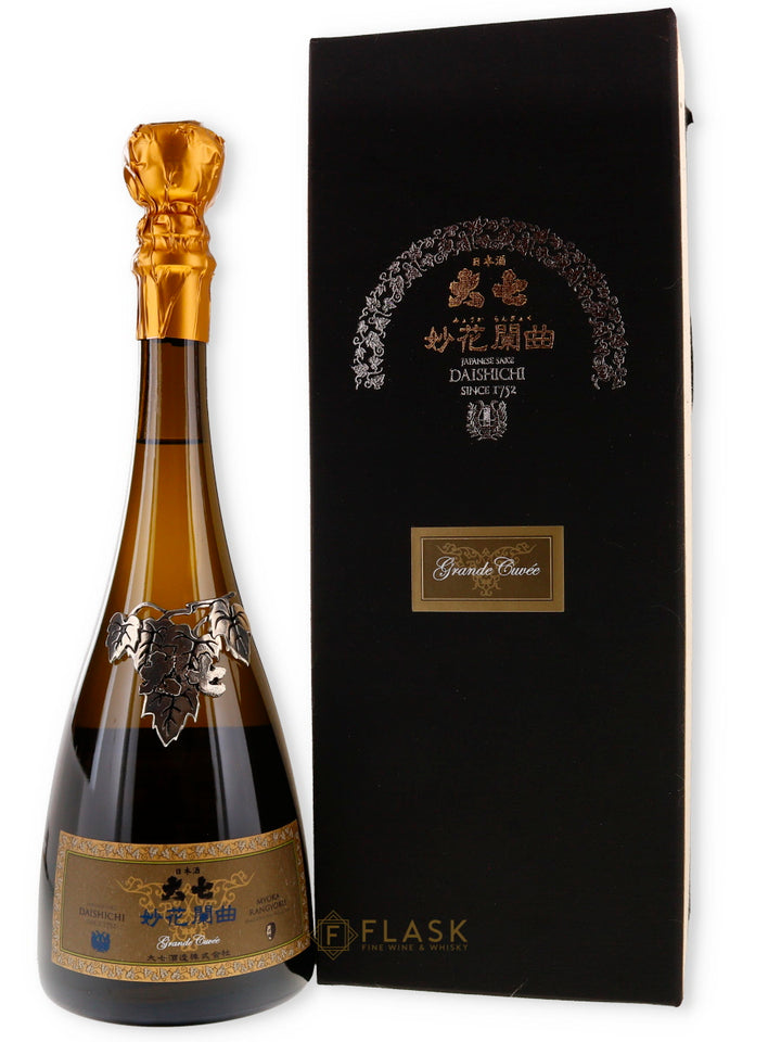 Daishichi Myouka Rangyoku Grande Cuvee Junmai Daiginjo Sake 720ml [Net] - Flask Fine Wine & Whisky