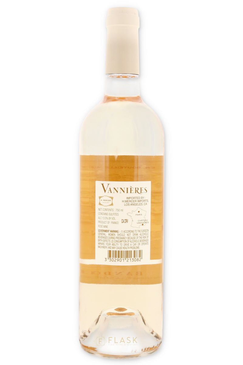 Chateau Vannieres Bandol Rose 2025 - Flask Fine Wine & Whisky