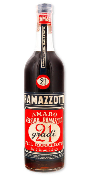 Buy Ramazzotti Vintage Amaro 1960s 1 Liter | Flask Wines