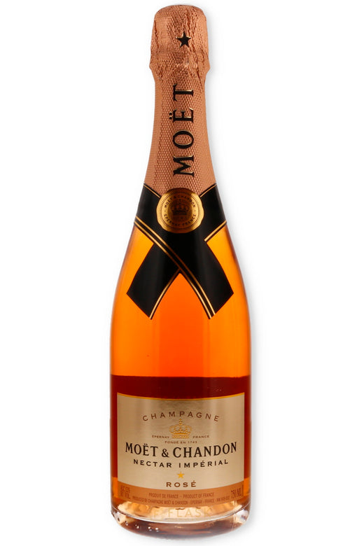 Moet & Chandon Nectar Imperial Rose NV Champagne - Flask Fine Wine & Whisky