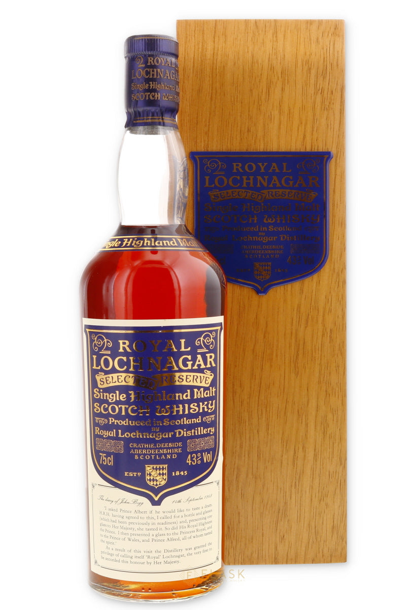 Royal Lochnagar Selected Reserve (2000s Release) - Flask Fine Wine & Whisky