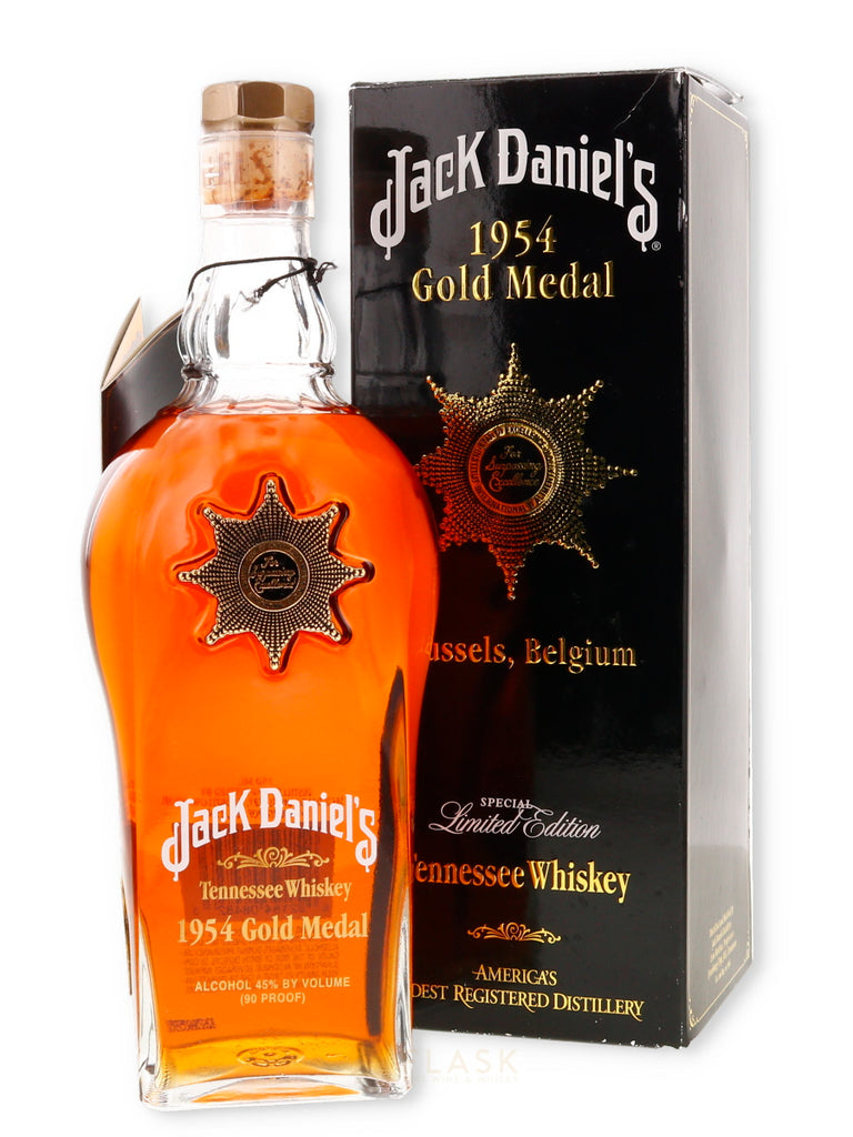 Jack Daniels 1954 Gold Medal Special Edition Tennessee Whiskey - Flask Fine Wine & Whisky