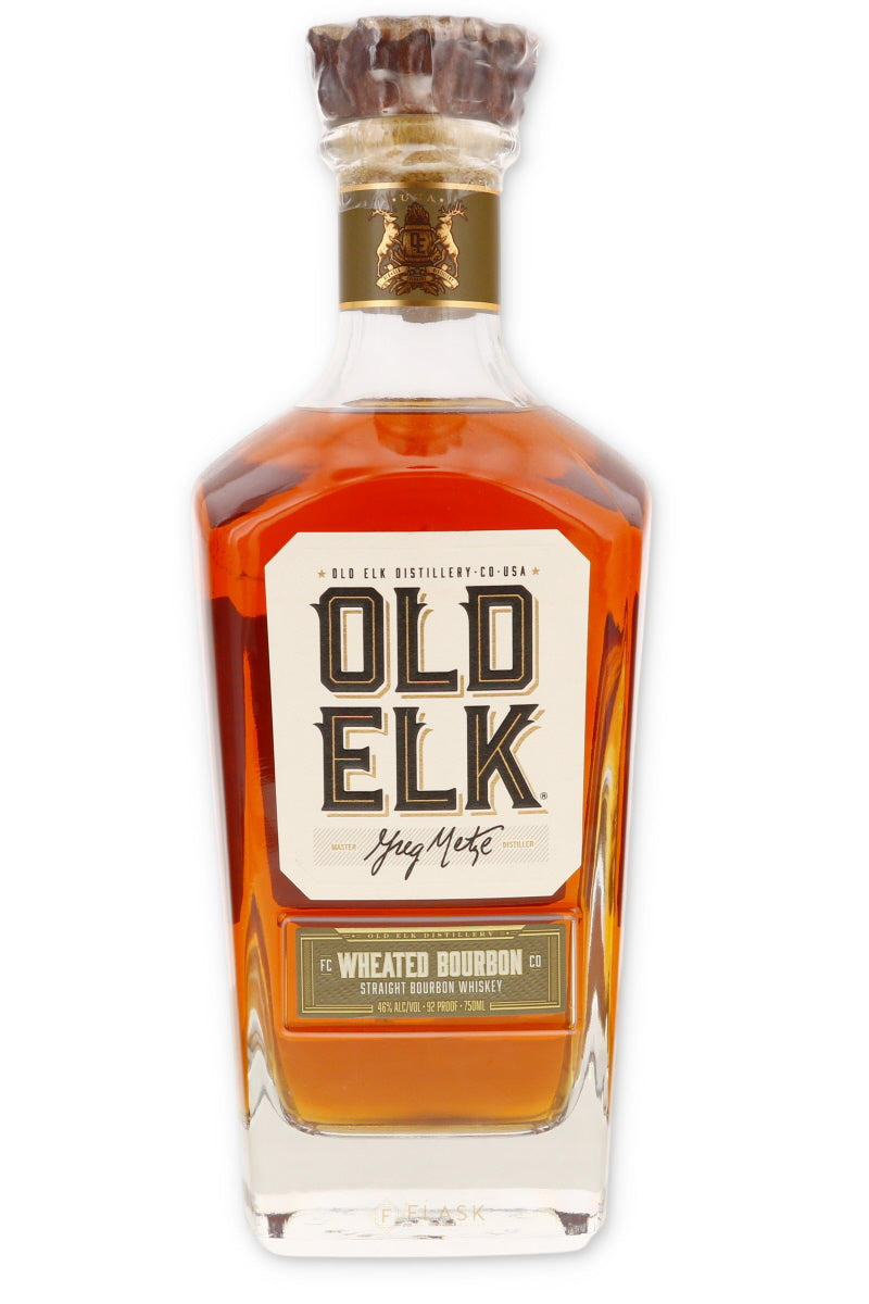 Old Elk Straight Wheat Whiskey Flask Exclusive 