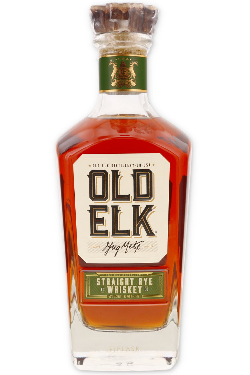 Old Elk Straight Rye Whiskey 5Yr - Flask Fine Wine & Whisky