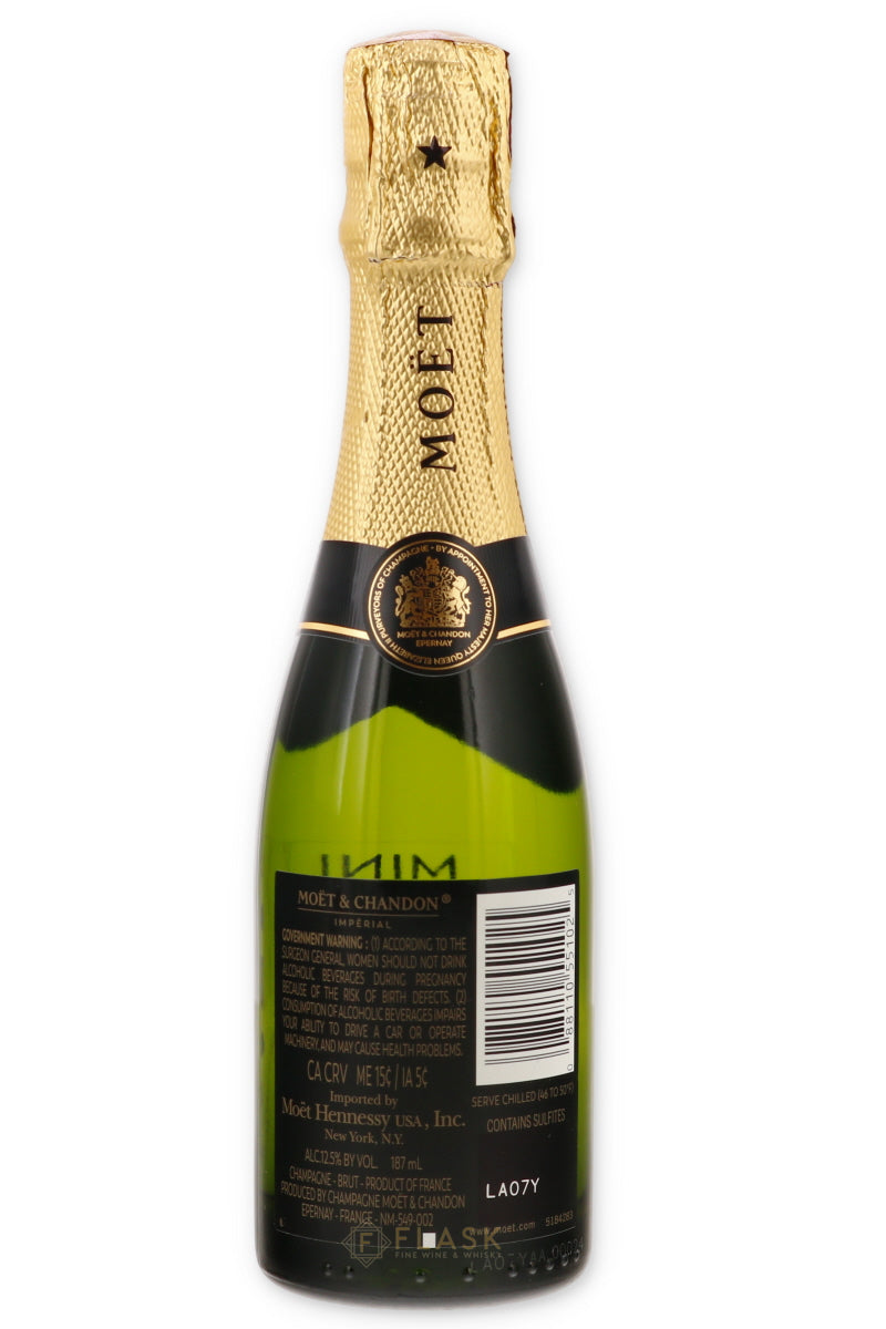 Moet Chandon Mini Brut Imperial Champagne 187ml / Split - Flask