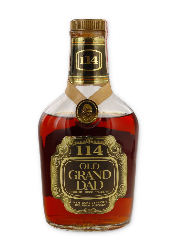 Old Grand Dad 114 Barrel Proof Lot 18 Bourbon 1990 / National Distillers