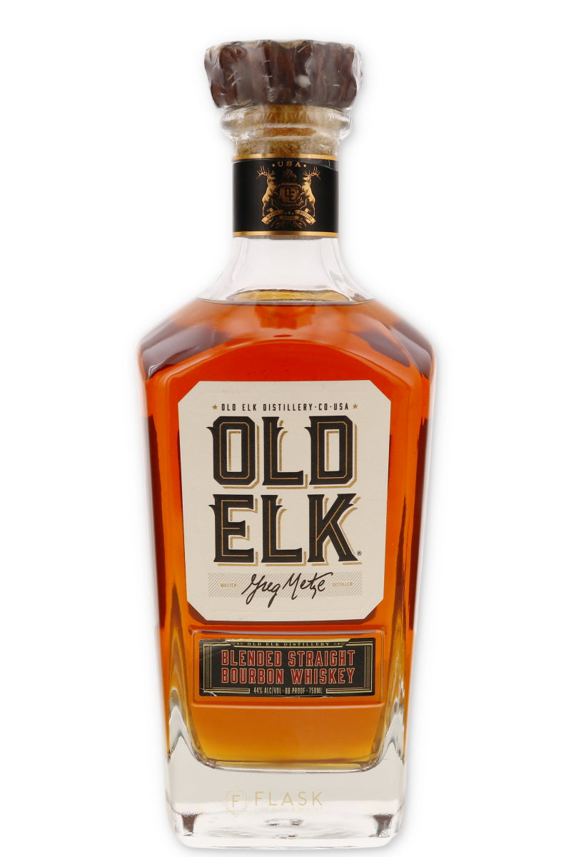 Old Elk Blended Straight Bourbon Whiskey - Flask Fine Wine & Whisky