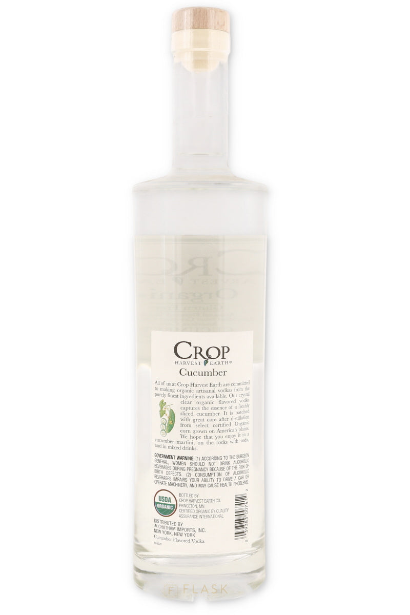 Crop Harvest Earth Organic Cucumber Vodka - Flask Fine Wine & Whisky