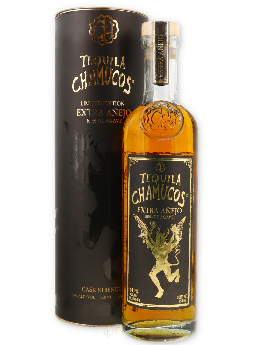 Chamucos Extra Anejo Tequila - Flask Fine Wine & Whisky