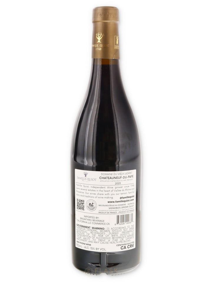Domaine du Vieux Lazaret Chateauneuf du Pape Rouge 2023