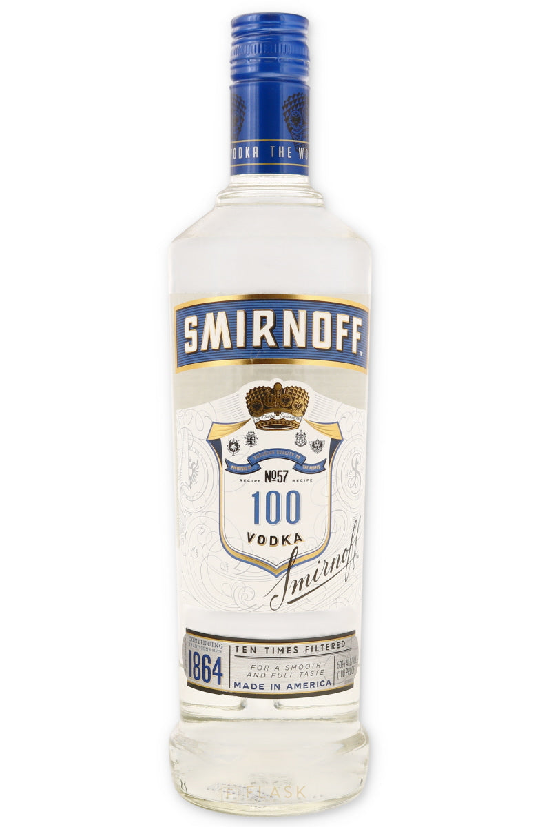 Smirnoff Vodka 100 proof 750 - Flask Fine Wine & Whisky