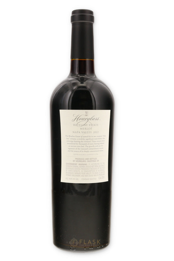 Hourglass Merlot Blueline Estate Napa Valley 2022