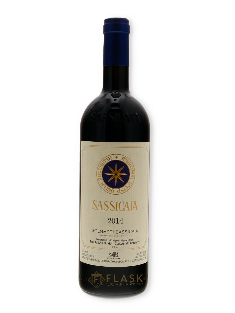 Sassicaia 2014 750ml - Flask Fine Wine & Whisky