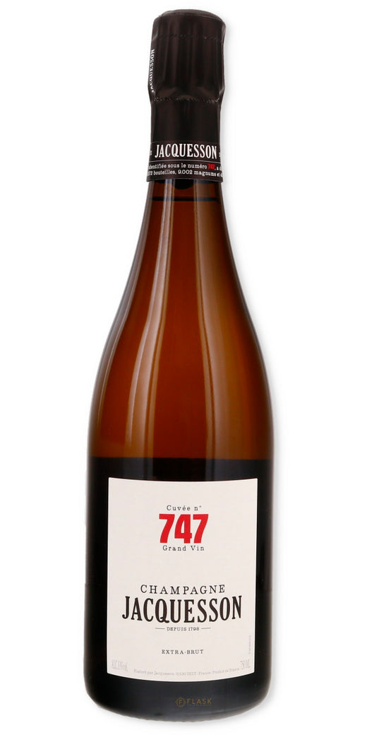Jacquesson Champagne Extra Brut Cuvee 747 - Flask Fine Wine & Whisky