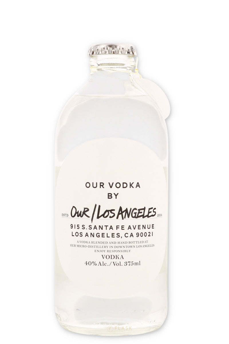 Our Los Angeles Vodka 375ml - Flask Fine Wine & Whisky
