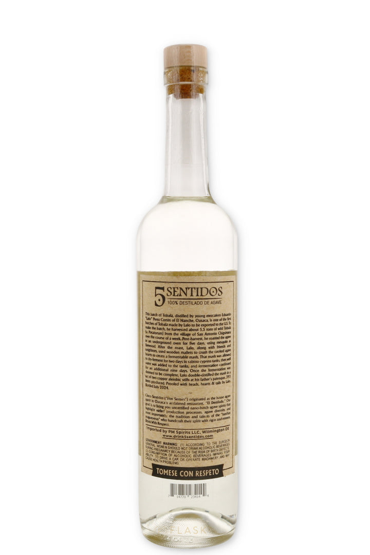 5 Sentidos Mezcal Tobala Lalo - Flask Fine Wine & Whisky
