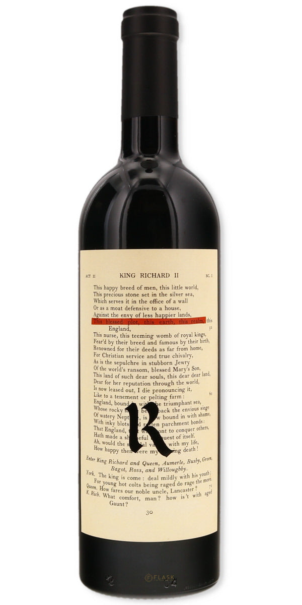 Realm Cellars The Bard Red Napa Valley 2021 - Flask Fine Wine & Whisky