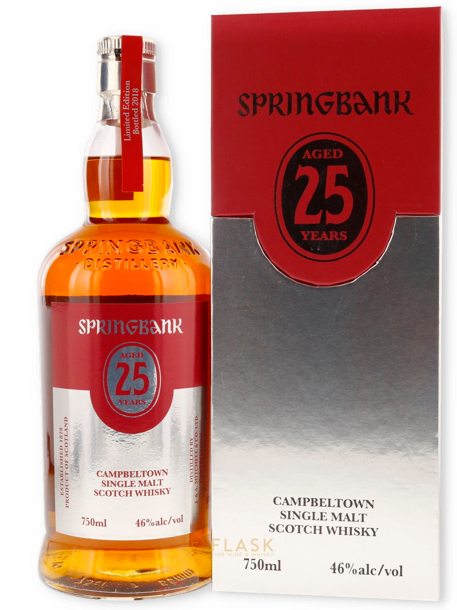 Springbank 25 Year Old 2018 Release - Flask Fine Wine & Whisky