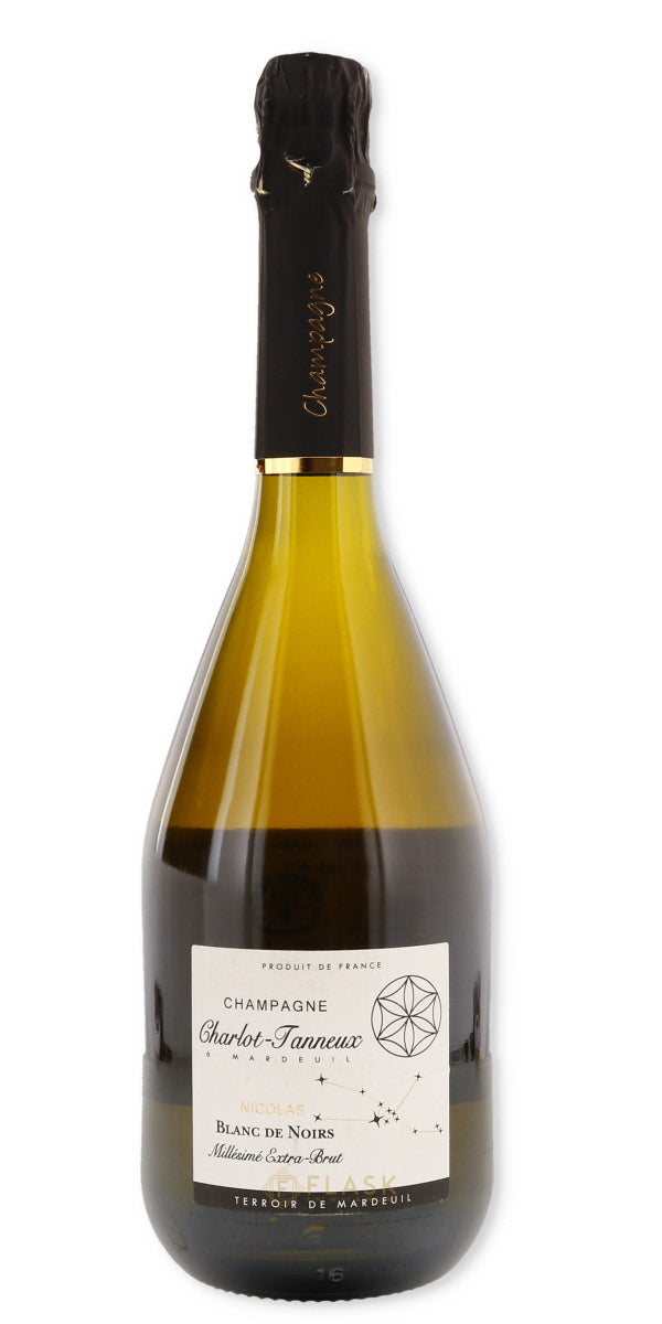 Charlot Tanneux Cuvee Nicolas Blanc de Noirs 1er Cru Extra Brut 2015 - Flask Fine Wine & Whisky