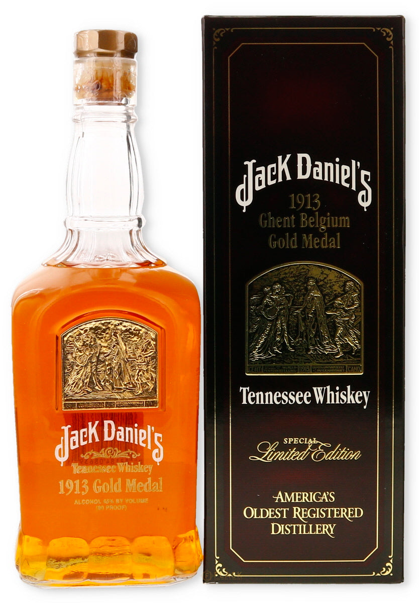 Jack Daniel's '1913' Gold Medal Series 1998 - Flask Fine Wine & Whisky