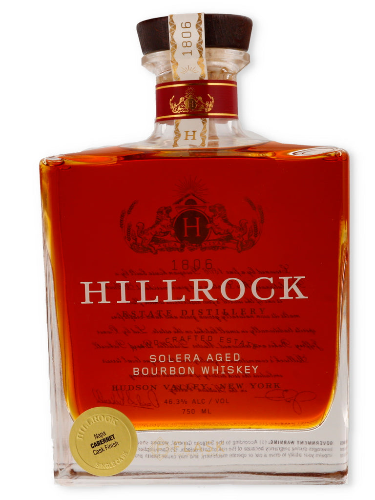 Hillrock Solera Aged Napa Cabernet Finished Straight Bourbon Whiskey - Flask Fine Wine & Whisky