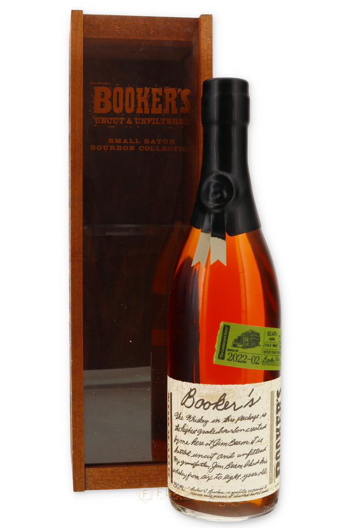 Bookers Bourbon 2022-02 Lumberyard Batch 124.8 Proof - Flask Fine Wine & Whisky
