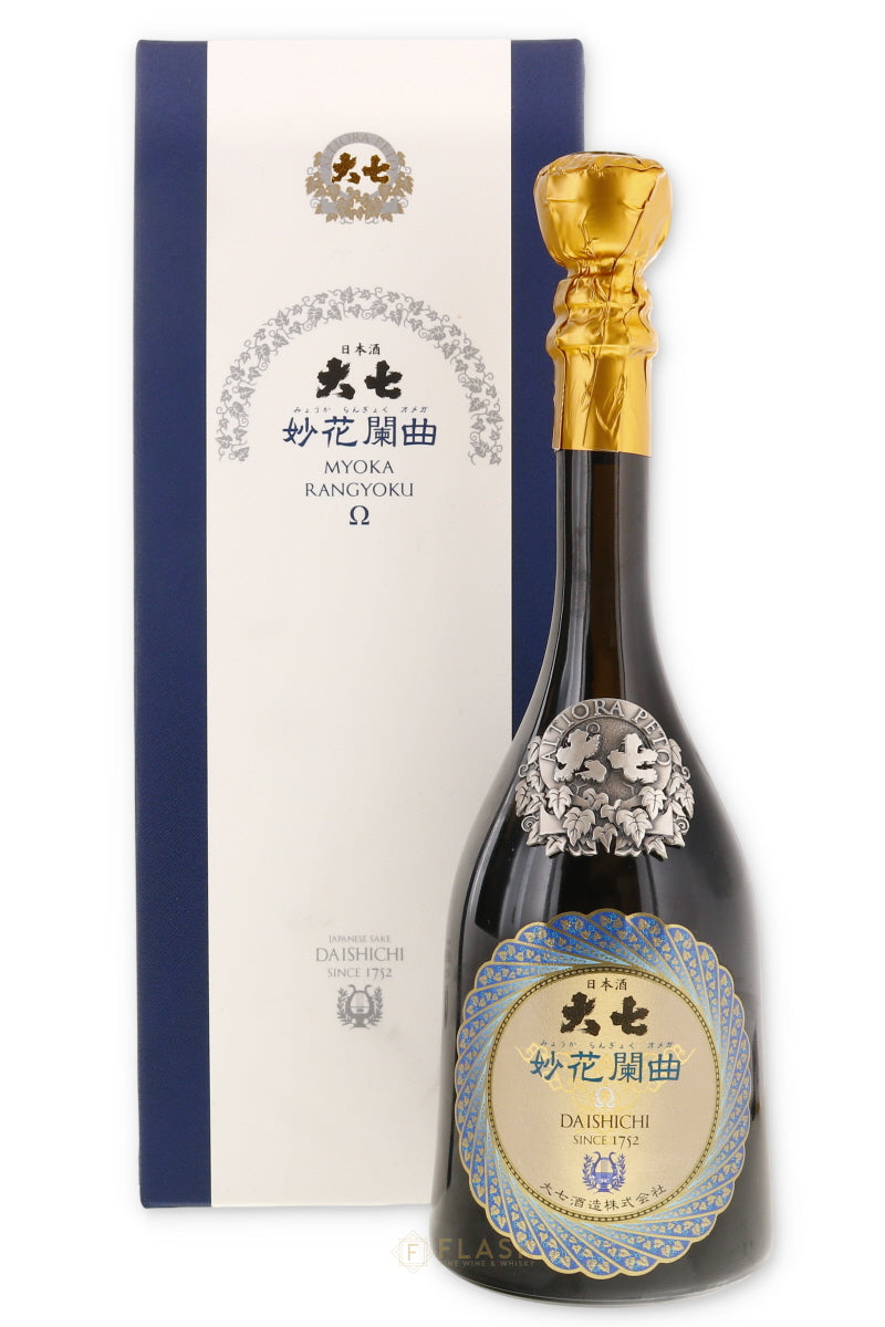 Daishichi Myoka Rangyoku Omega 720ml - Flask Fine Wine & Whisky