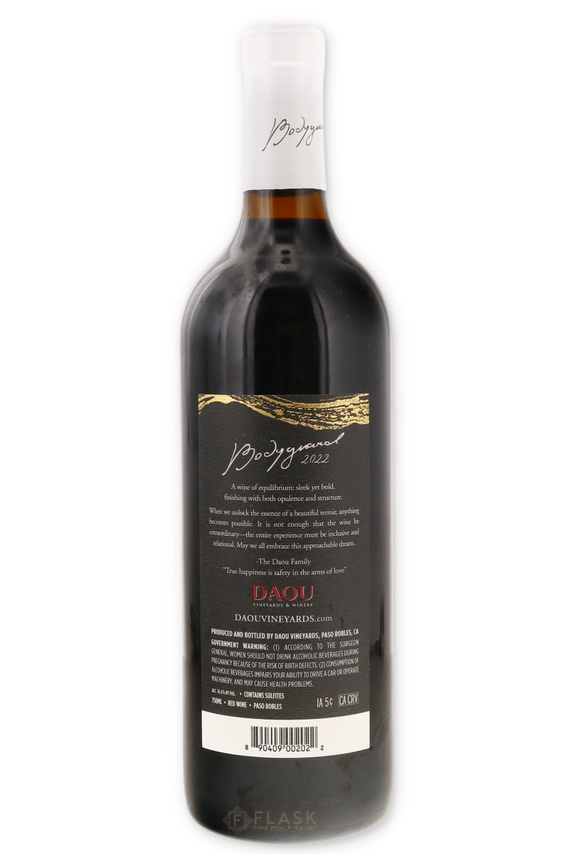 DAOU Bodyguard Red Paso Robles 2022 - Flask