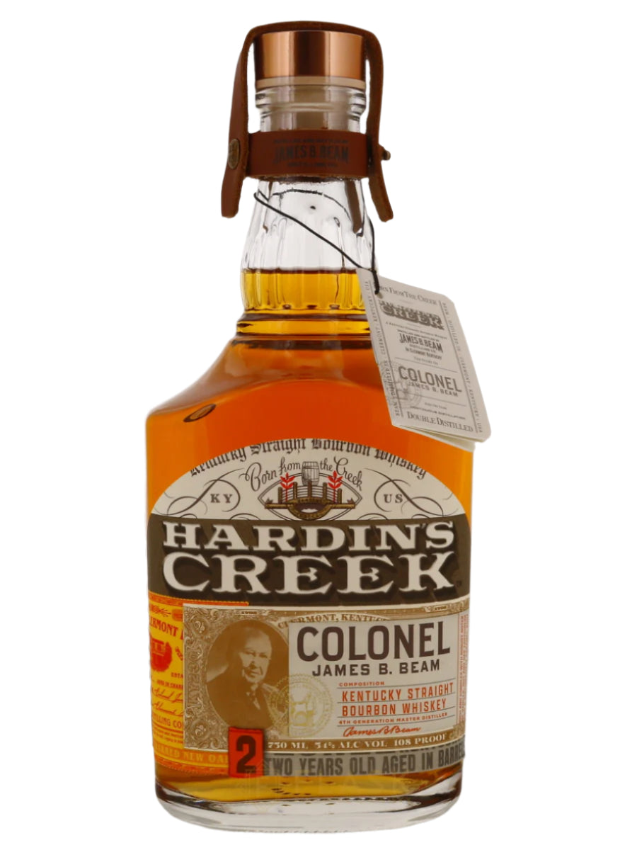 Hardin's Creek Colonel James B. Beam 2 year Kentucky Straight Bourbon - Flask Fine Wine & Whisky