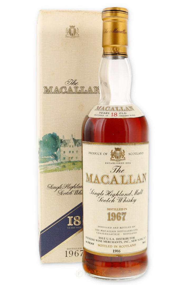 Macallan 18 Year Sherry Oak 1967 750ml - Flask Fine Wine & Whisky
