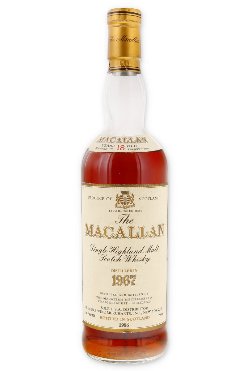 Macallan 18 Year Sherry Oak 1967 750ml - Flask Fine Wine & Whisky