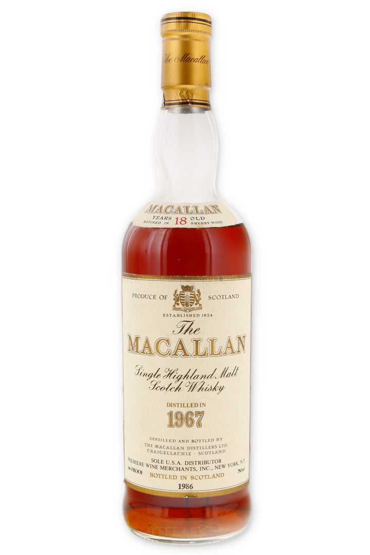 Macallan 18 Year Sherry Oak 1967 750ml - Flask Fine Wine & Whisky