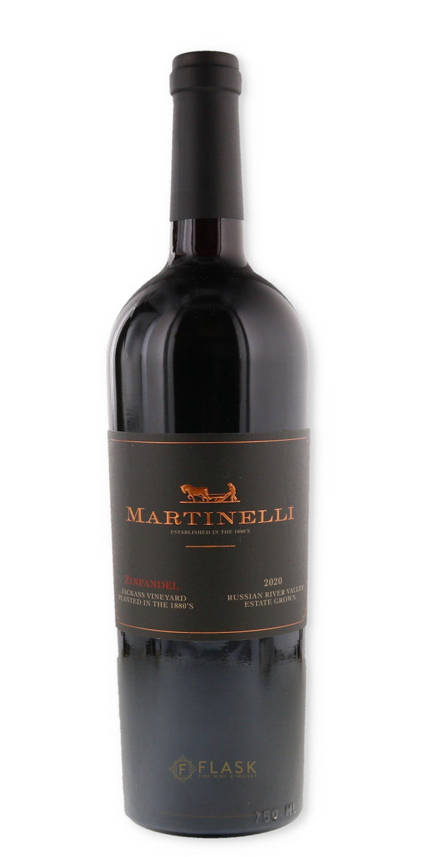 Martinelli Zinfandel Jackass Vineyard Russian River Valley 2020 - Flask Fine Wine & Whisky