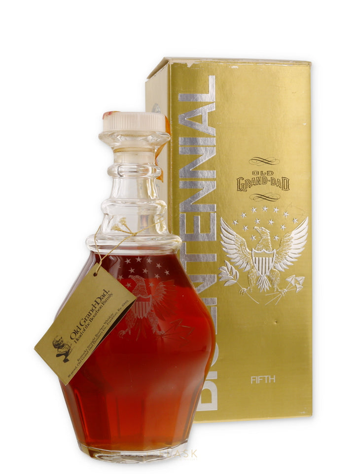 Old Grand Dad Bourbon Bicentennial Decanter 1976 4/5 Qt. [Gift Box]