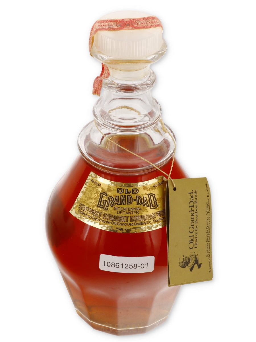 Old Grand Dad Bourbon Bicentennial Decanter 1976 4/5 Qt. [Gift Box]