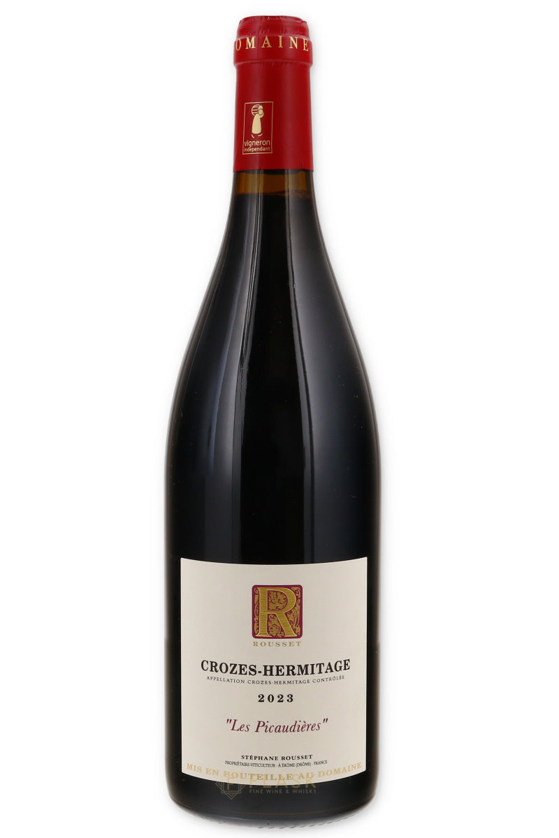 Domaine Rousset Crozes Hermitage Rouge Les Picaudieres 2023 - Flask Fine Wine & Whisky
