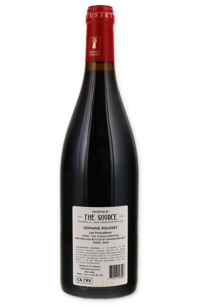 Domaine Rousset Crozes Hermitage Rouge Les Picaudieres 2023 - Flask Fine Wine & Whisky