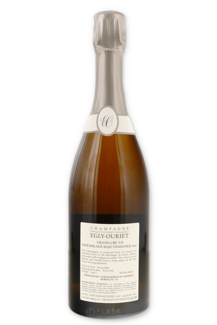 Egly Ouriet VP Vieillissement Prolonge Grand Cru Extra Brut Champagne