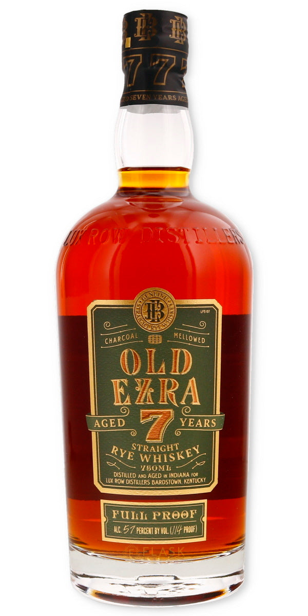 Old Ezra 7 Year Full Proof Straight Rye Whiskey - Flask Fine Wine & Whisky