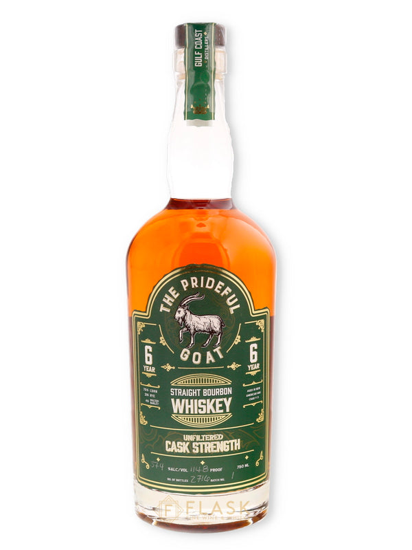 Prideful Goat 6yr Cask Strength Unfiltered Straight Bourbon Whiskey 750ml - Flask Fine Wine & Whisky