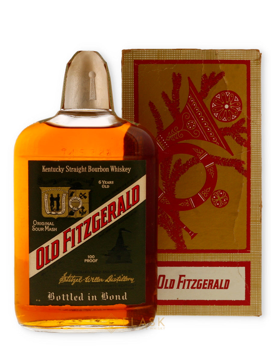 Old Fitzgerald 1967 Bottled in Bond 6 Year Old 100 Proof / Stitzel-Weller One Pint - Flask Fine Wine & Whisky