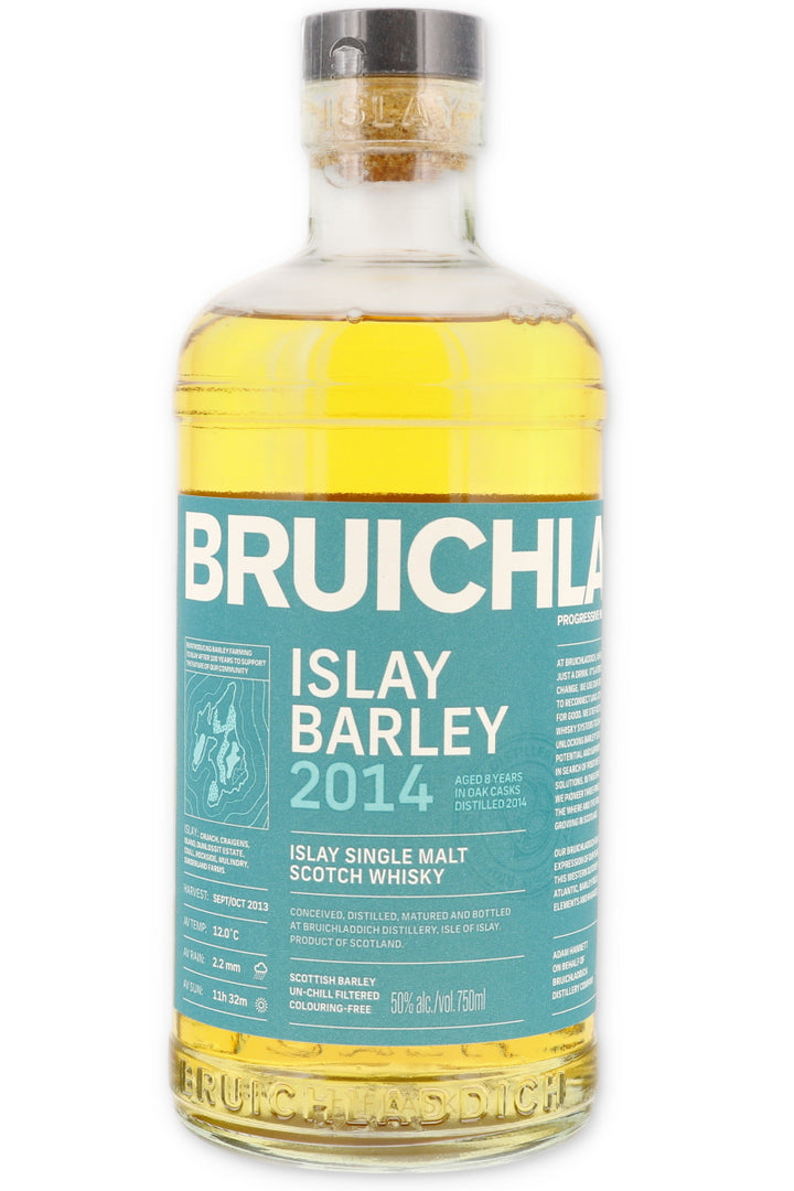 Bruichladdich Islay Barley Single Malt Scotch Whisky 2014 - Flask Fine Wine & Whisky