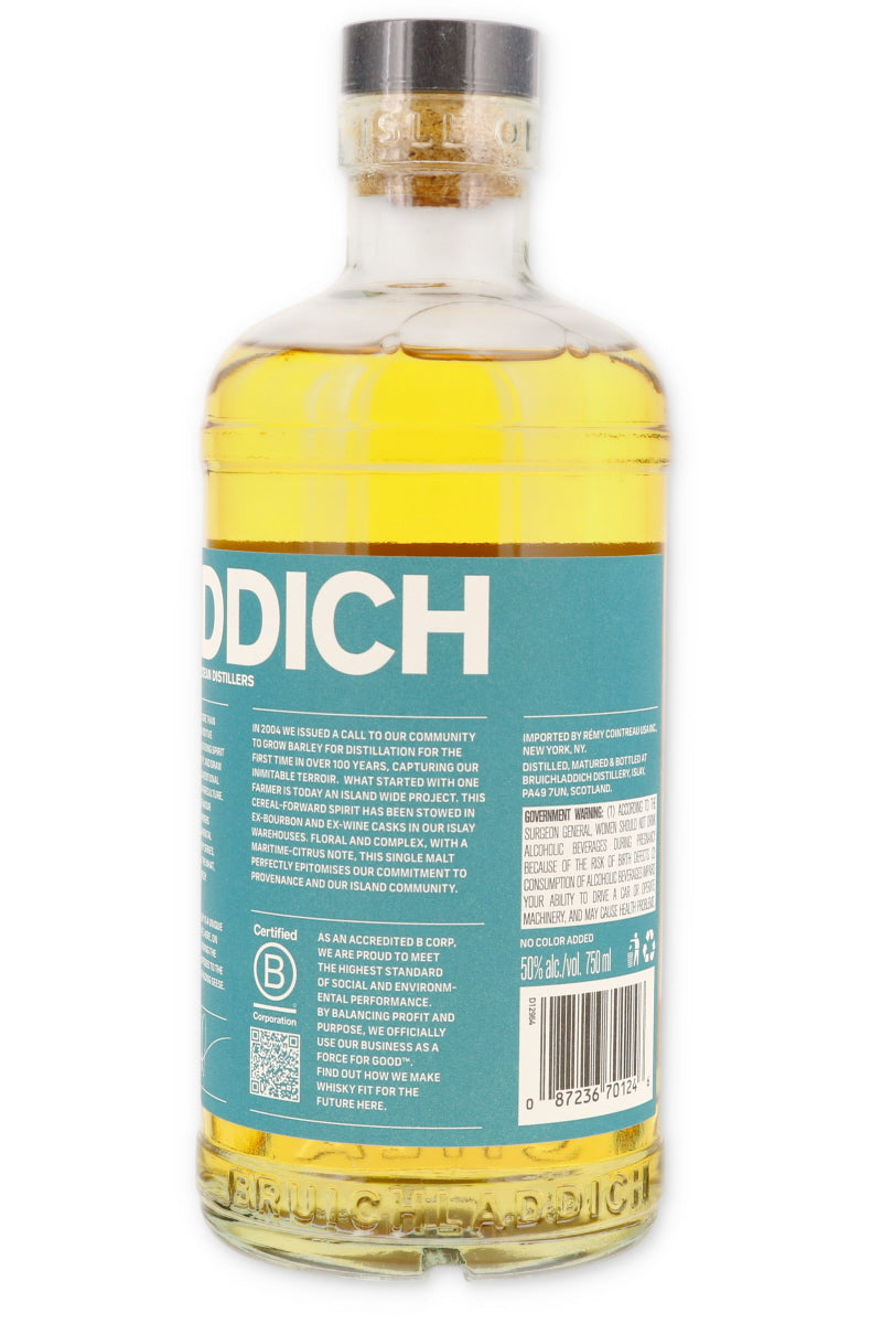 Bruichladdich Islay Barley Single Malt Scotch Whisky 2014 - Flask Fine Wine & Whisky