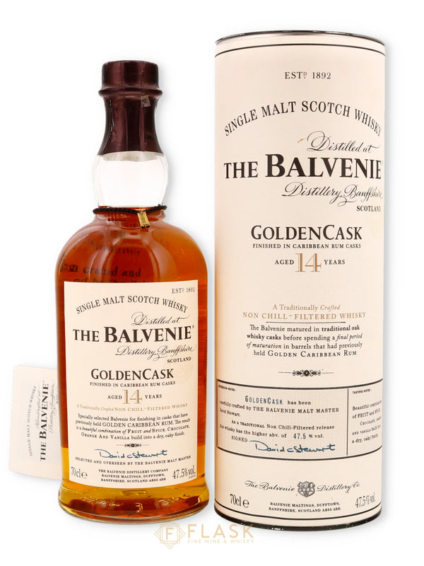 Balvenie Golden Caribbean Cask 14 Year Old Single Malt 700ml - Flask Fine Wine & Whisky