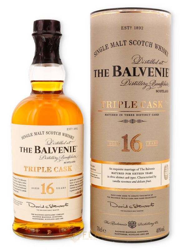 Balvenie Triple Cask 16 Year Old Single Malt 700ml - Flask Fine Wine & Whisky