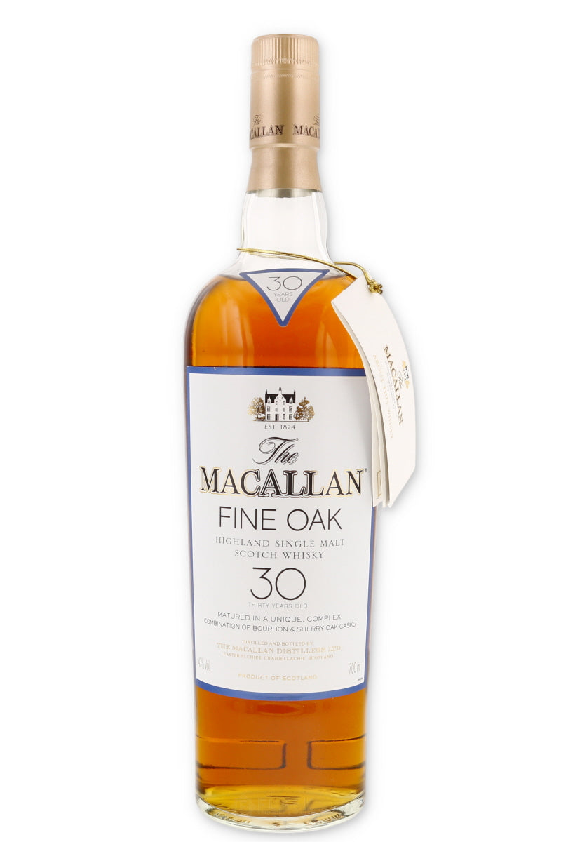 Macallan 30 Year Old Fine Oak Blue Box 700ml [Pre-2008, Box Note]