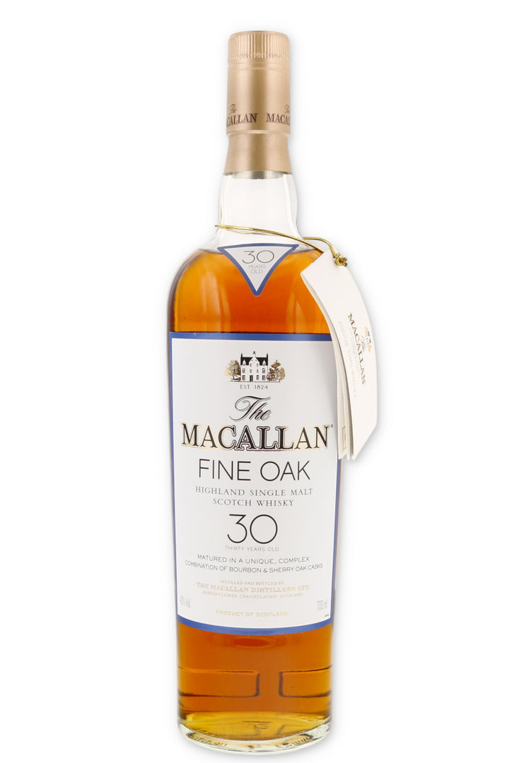 Macallan 30 Year Old Fine Oak Blue Box 700ml [Pre-2008, Box Note]