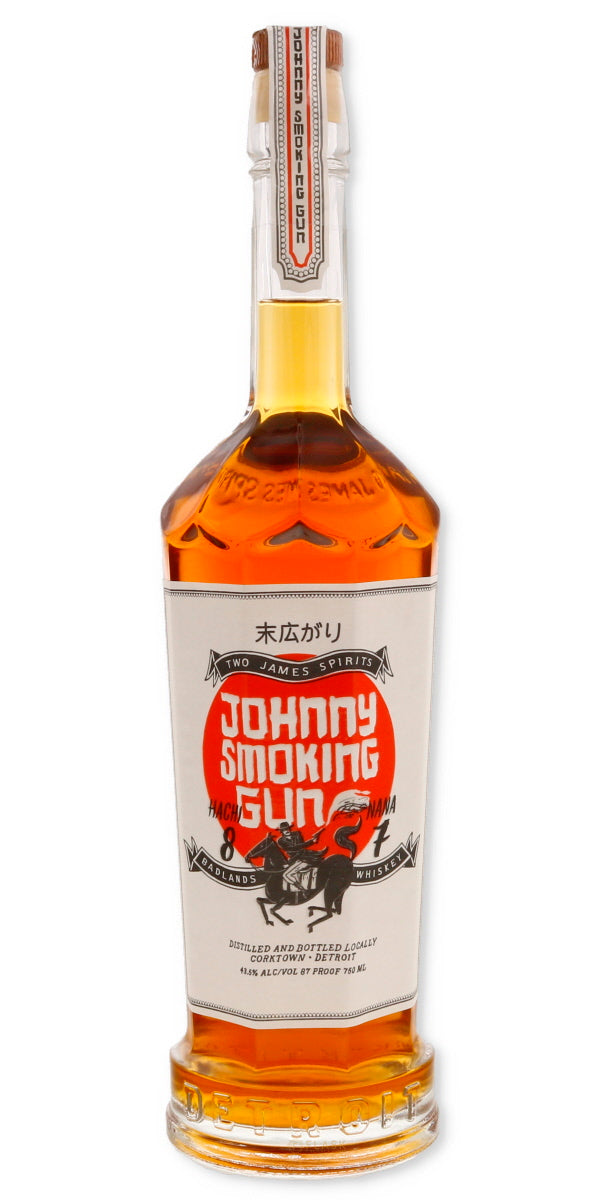 Two James Johnny Smoking Gun Badlands Whiskey 87pf 750ml