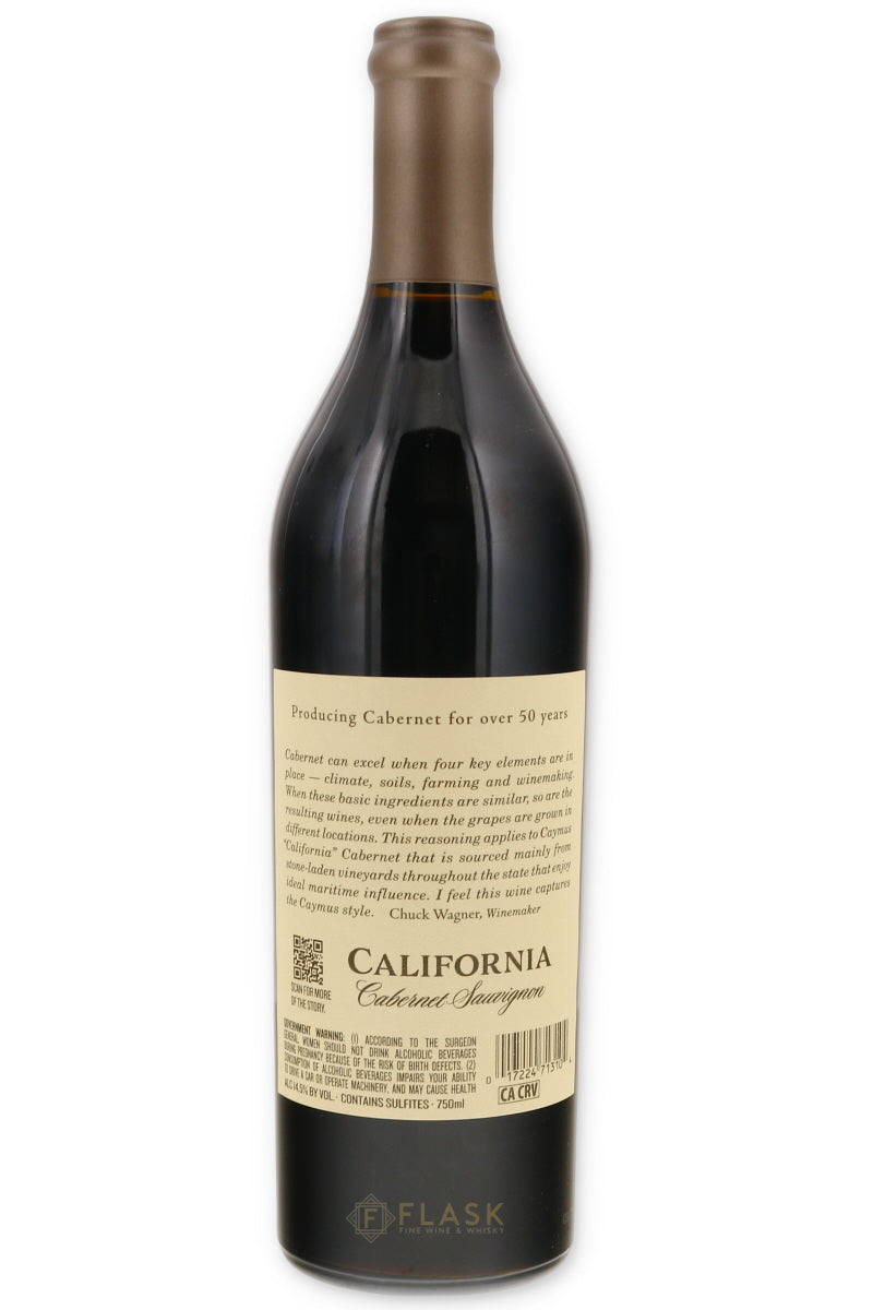 Caymus Cabernet California 2023 - Flask