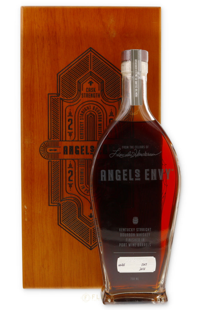 Angel's Envy Cask Strength Port Wine Barrel Finish Bourbon 2022 - Flask Fine Wine & Whisky